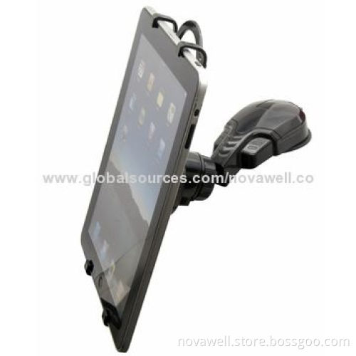 Fashionable Universal Tablet PC Holder, Also for Mobile Phones, with Strong Suction Cup